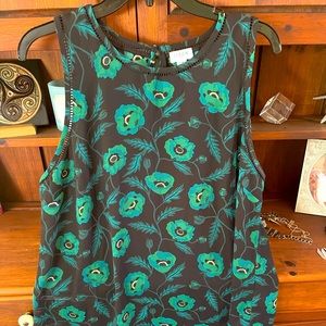J Crew Sleeveless Blouse | Size 14